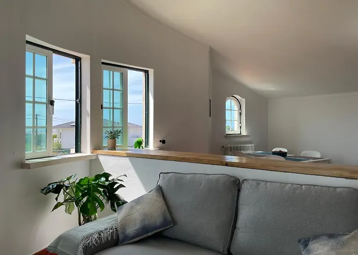 Appartamento No Ceu - A Fully Private Flat In The Sky With Ocean View Atouguia Da Baleia